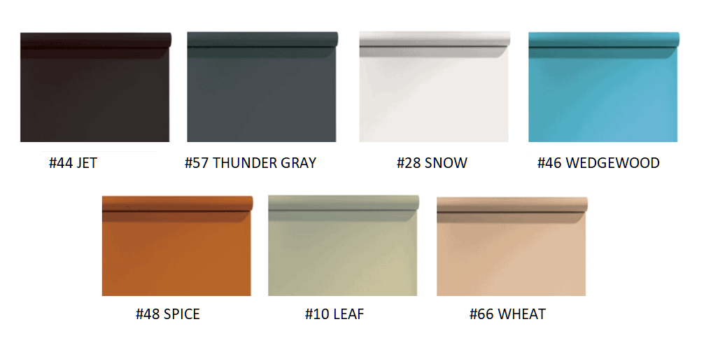 Booth Color Options