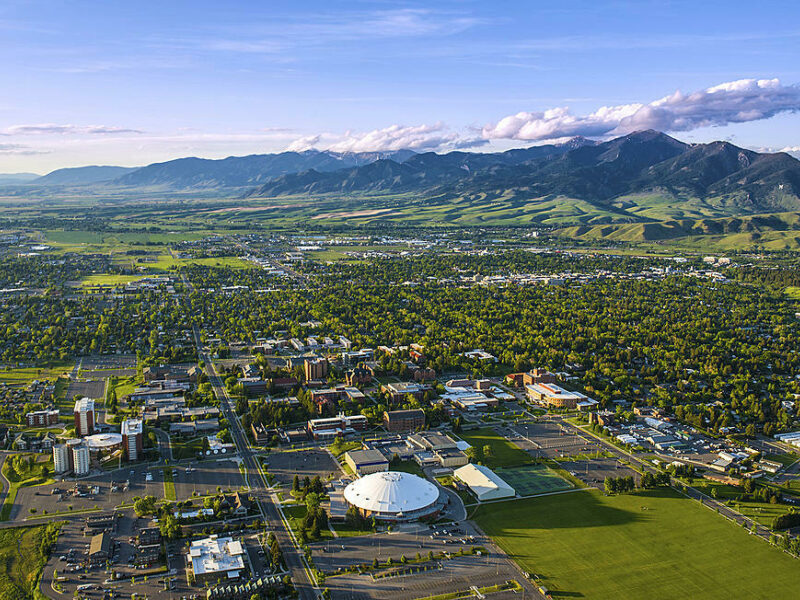 msu campus credit montana state university campus in bozeman, montana. msu photo by kelly gorham