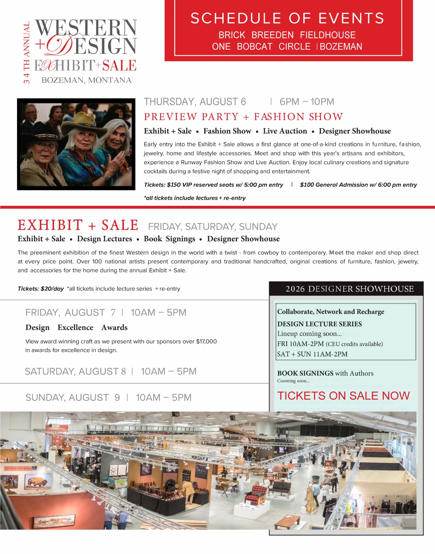 schedule events poster 2026